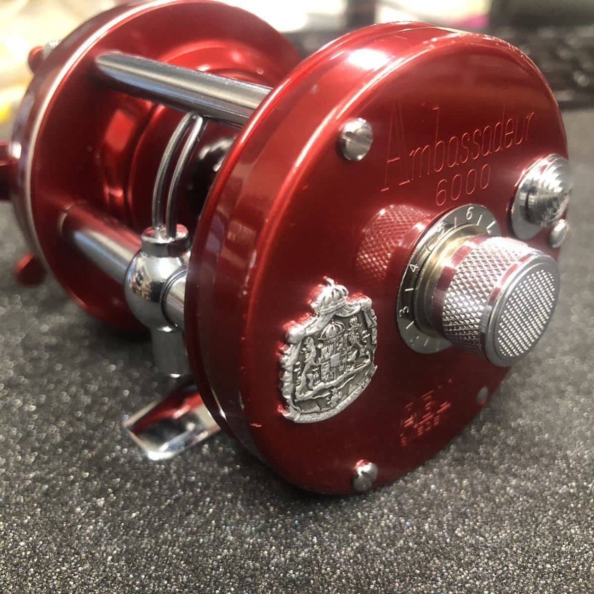 ABU アンバサダー6000c 山型 ビッグA Amazon.co.jp: アンバサダー 6000 山型 BigA 73年 Ambassaduer OH済み